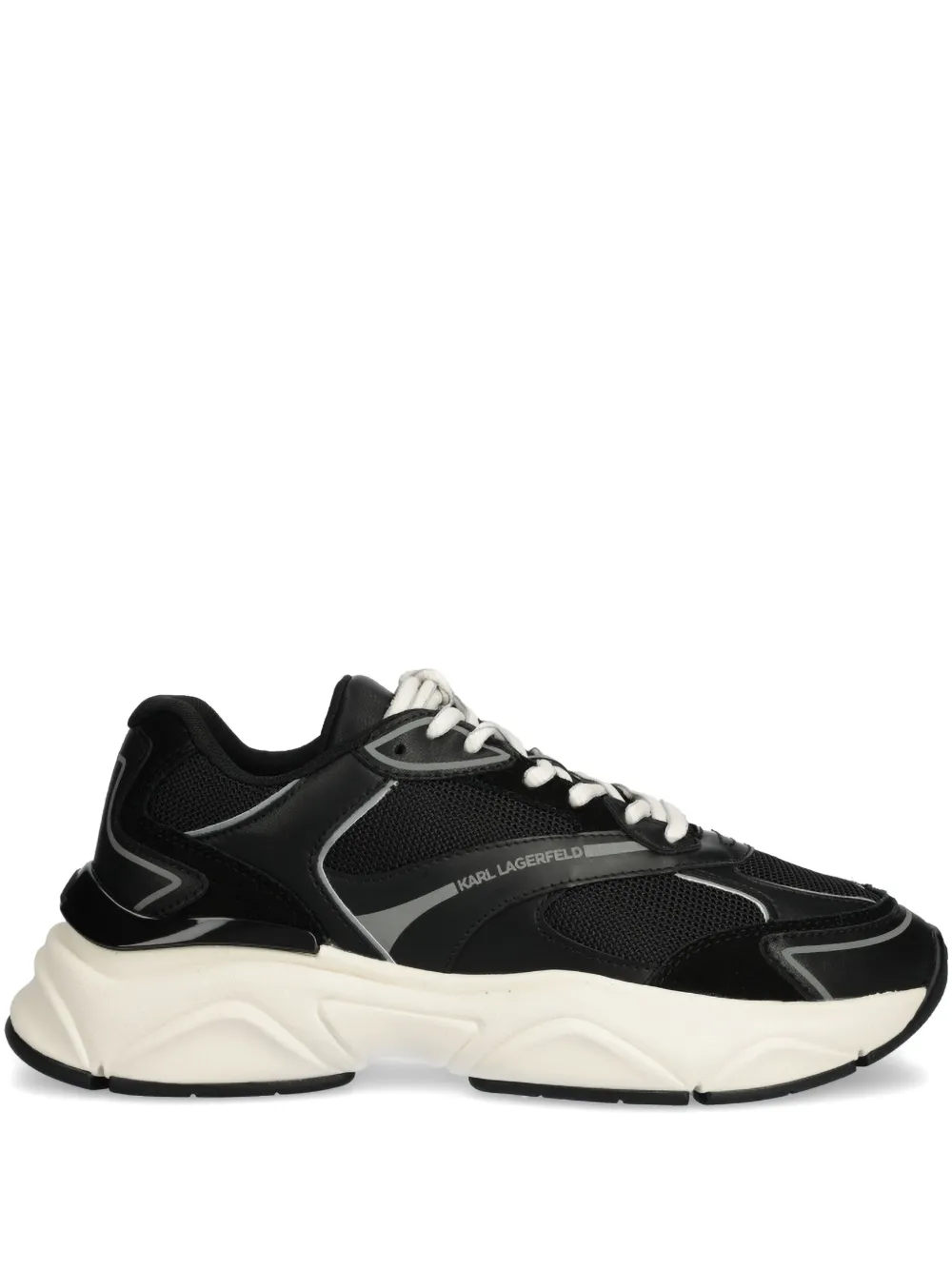 Karl Lagerfeld leather sneakers Black