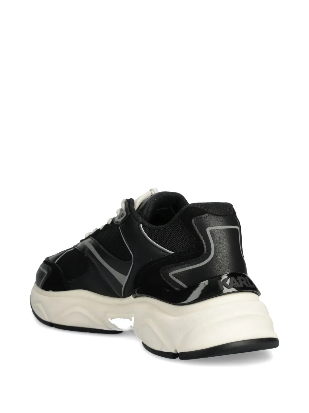 Karl Lagerfeld leather sneakers Black