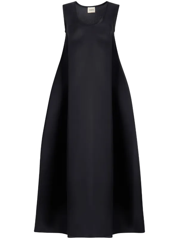 ワンピース KHAITE Women Dresses 8300400 200 BLACK Queen Dress in Black – KHAITE