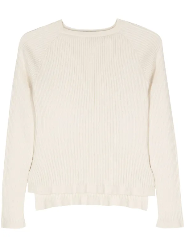 Drumohr Raglan-sleeve Cashmere Jumper in Neutrals