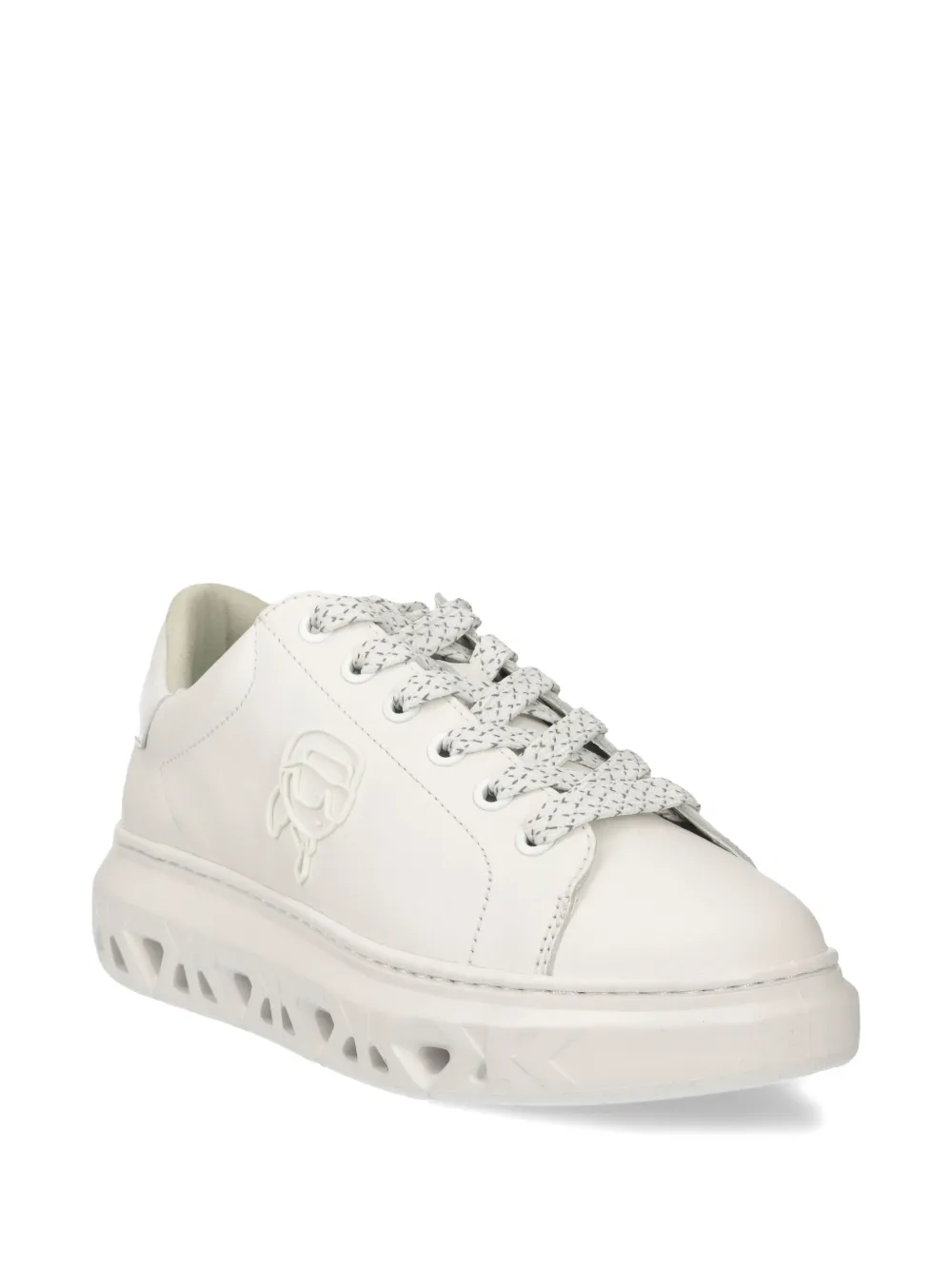 Karl Lagerfeld Ikonik Karl-detailed trainers - Wit