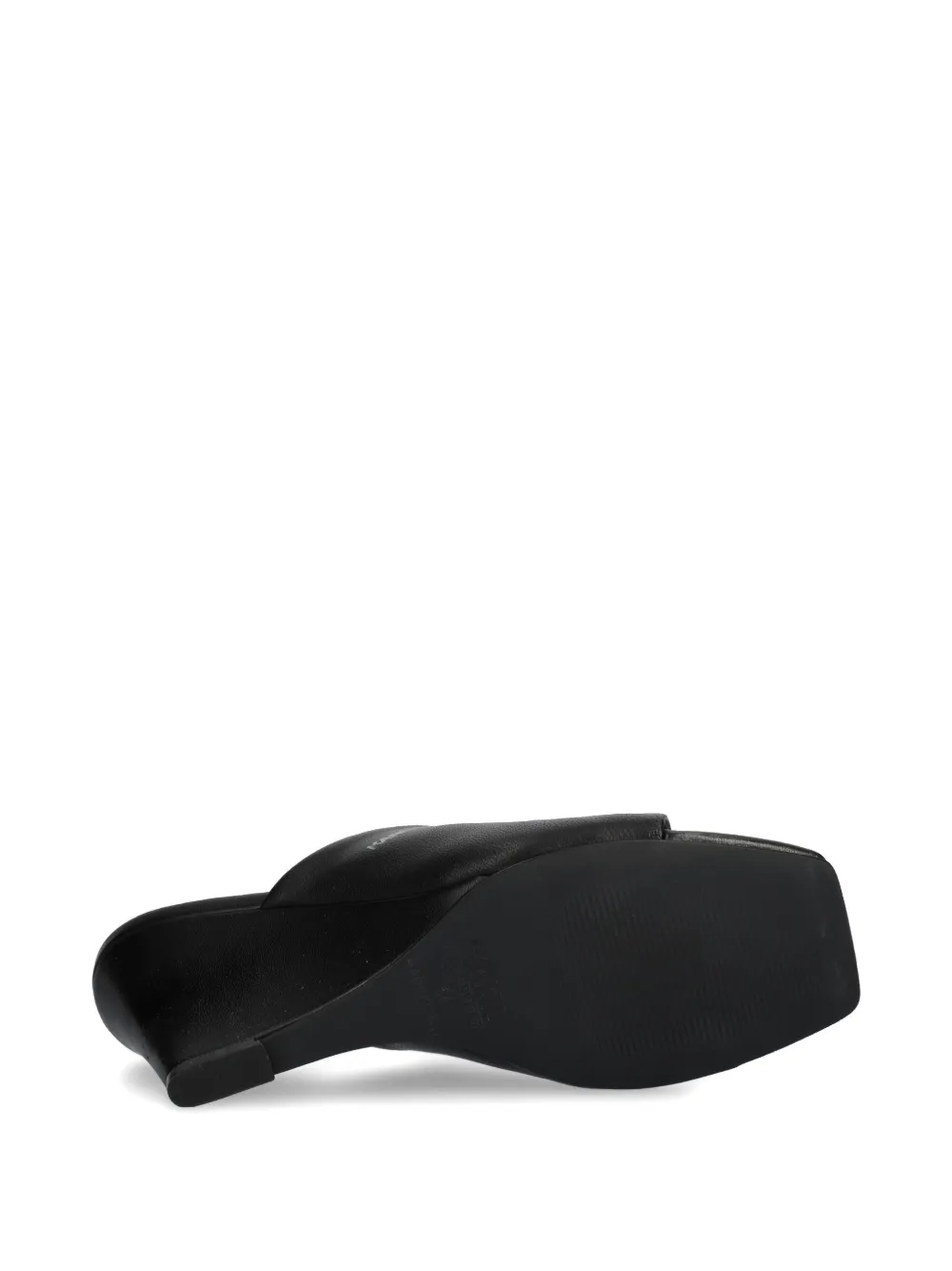 Karl Lagerfeld logo-print mules Black