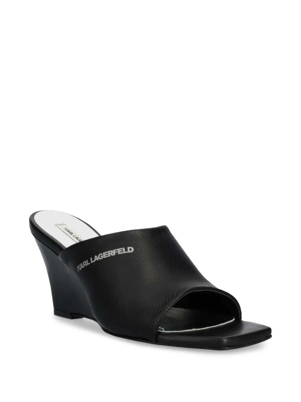 Karl Lagerfeld mules con logo estampado | Sandalias con tacón | Image 2