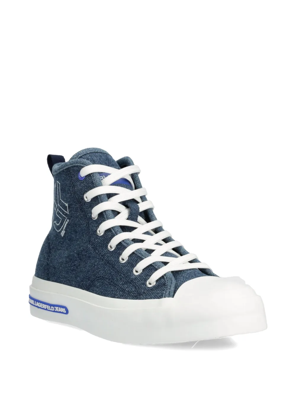 Karl Lagerfeld Jeans Vulc sneakers - Blauw