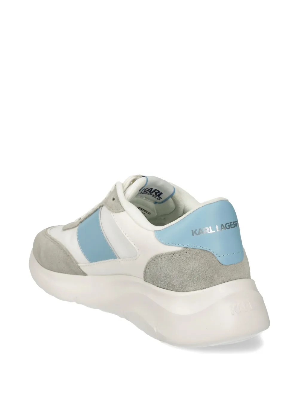 Karl Lagerfeld Serger Trainers In White