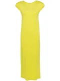 Jil Sander detachable-sleeve maxi dress - Green