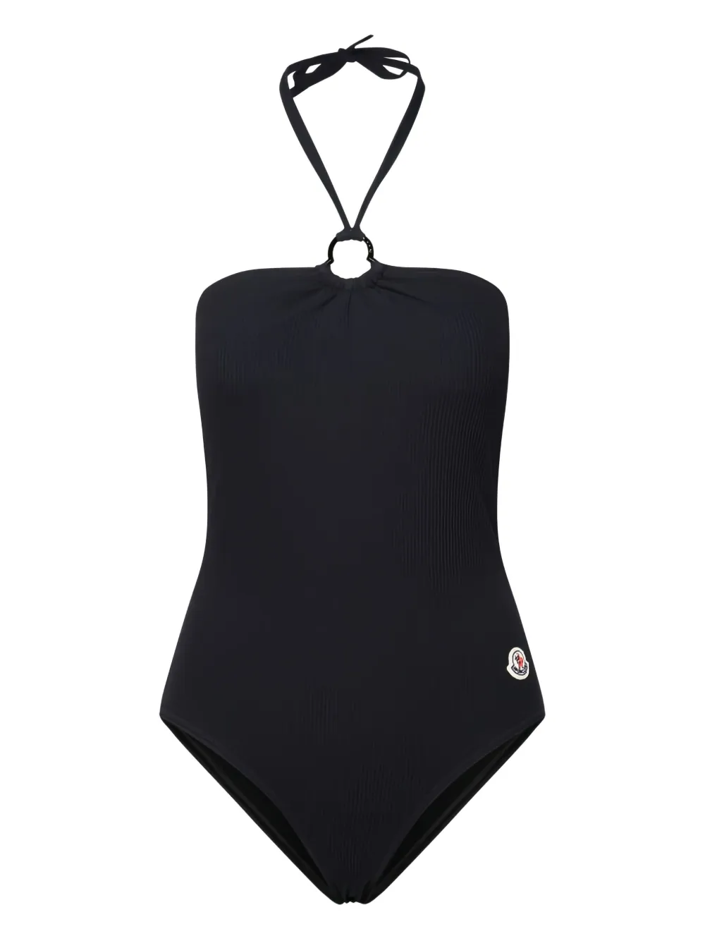 Moncler Badpak met logo Zwart