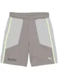 PUMA x Pleasures logo-print track shorts - Grey