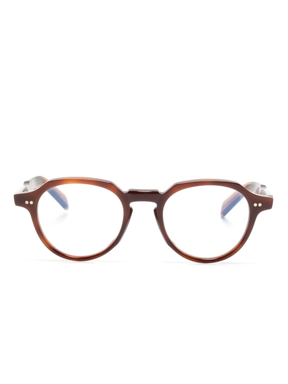 Cutler And Gross Gr06 Round-frame Glasses In Brown