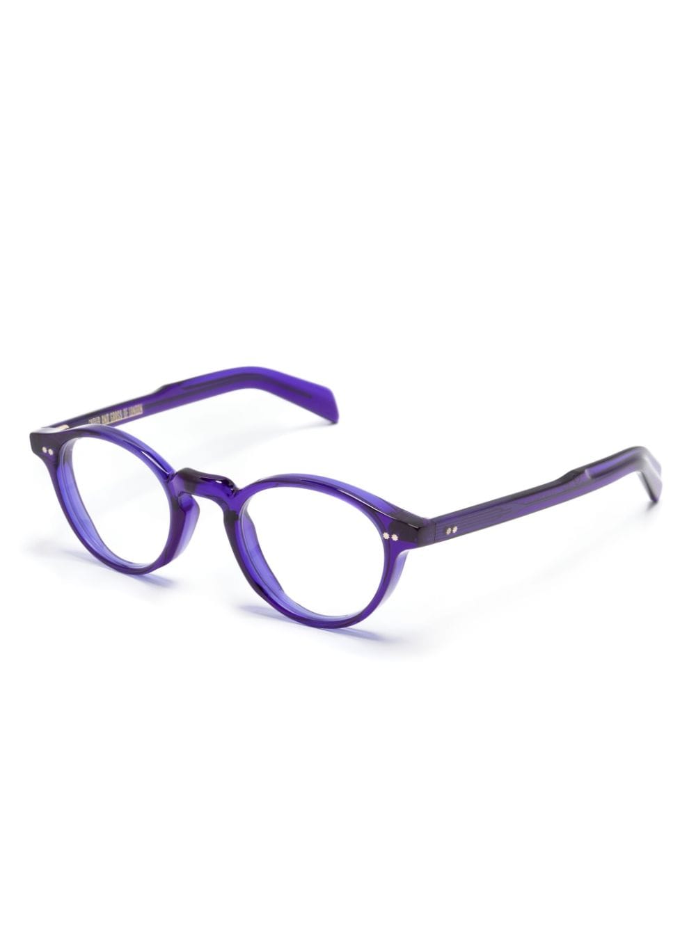 Cutler & Gross GR04 round-frame glasses - Blauw