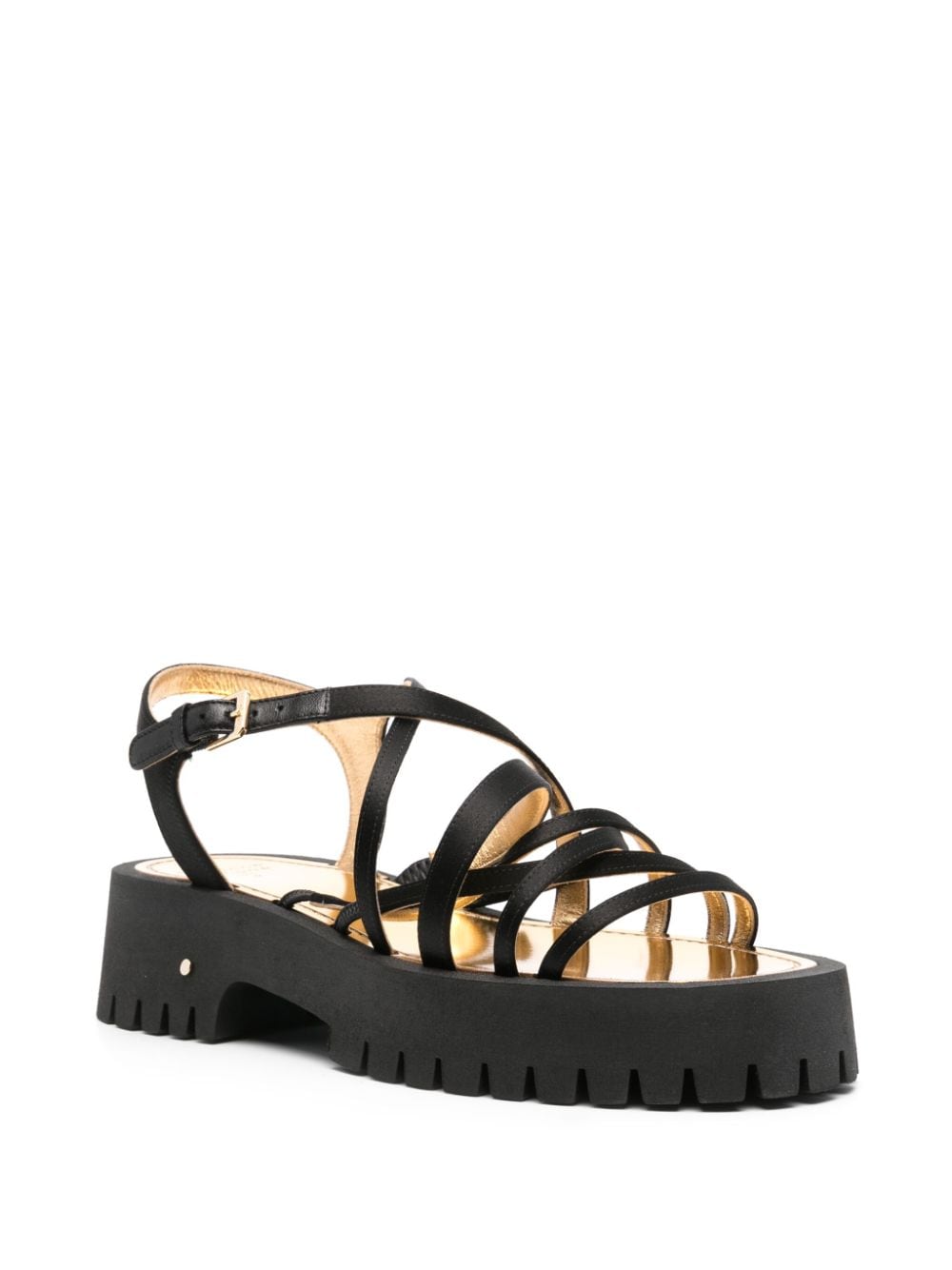 Shop Laurence Dacade Jo Sandals In Black