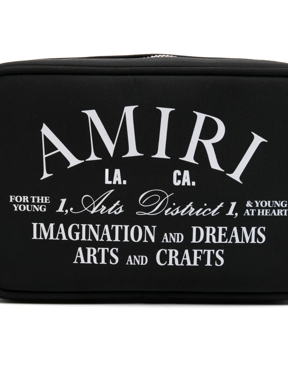 AMIRI Arts District messengertas Zwart