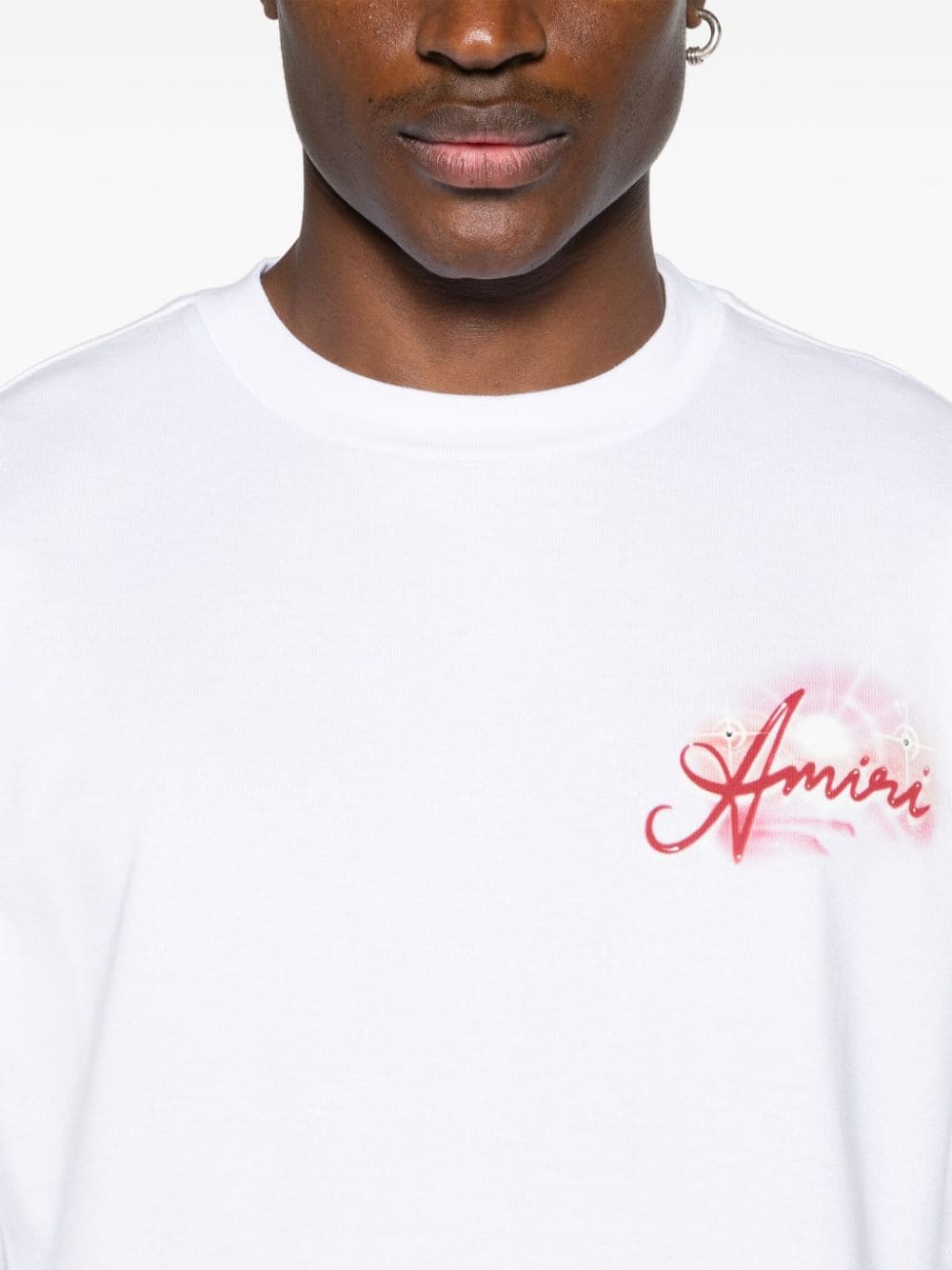 AMIRI Katoenen T-shirt Wit
