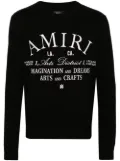 AMIRI Arts District cotton jumper - Black