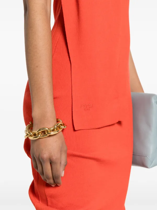 Fendi orange dress online