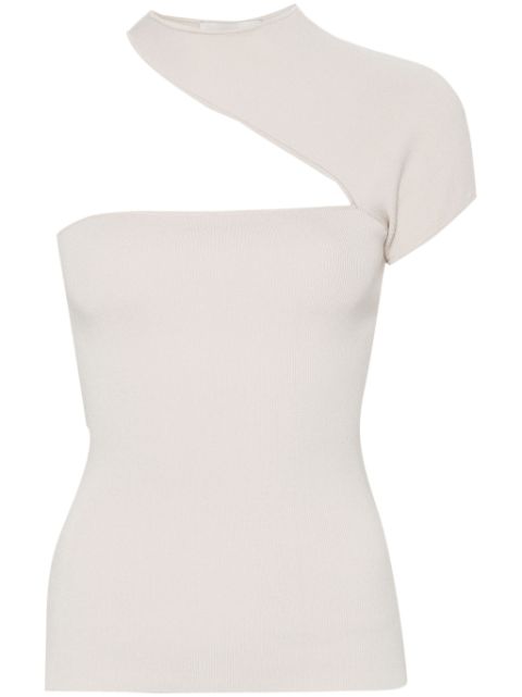 ISABEL MARANT Osira asymmetric knitted top