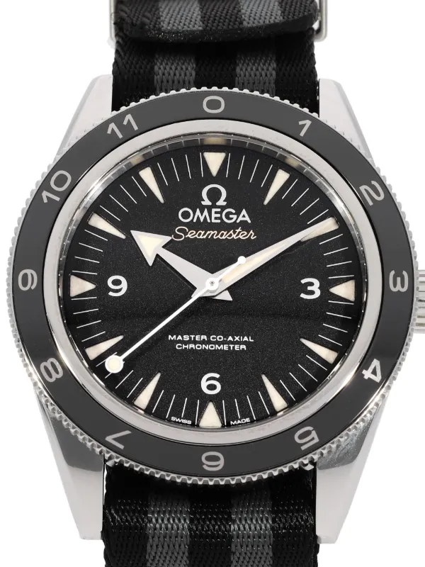 OMEGA pre owned Seamaster Spectre Limited Edition 41mm Black FARFETCH IE