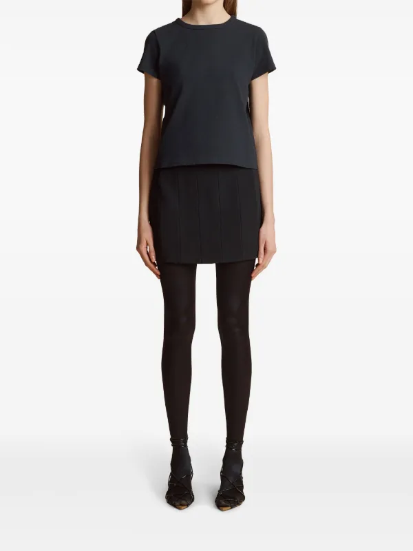 【関税込み】KHAITE ブラック Samson Tシャツ KHAITE Samson T-shirt | Black | FARFETCH