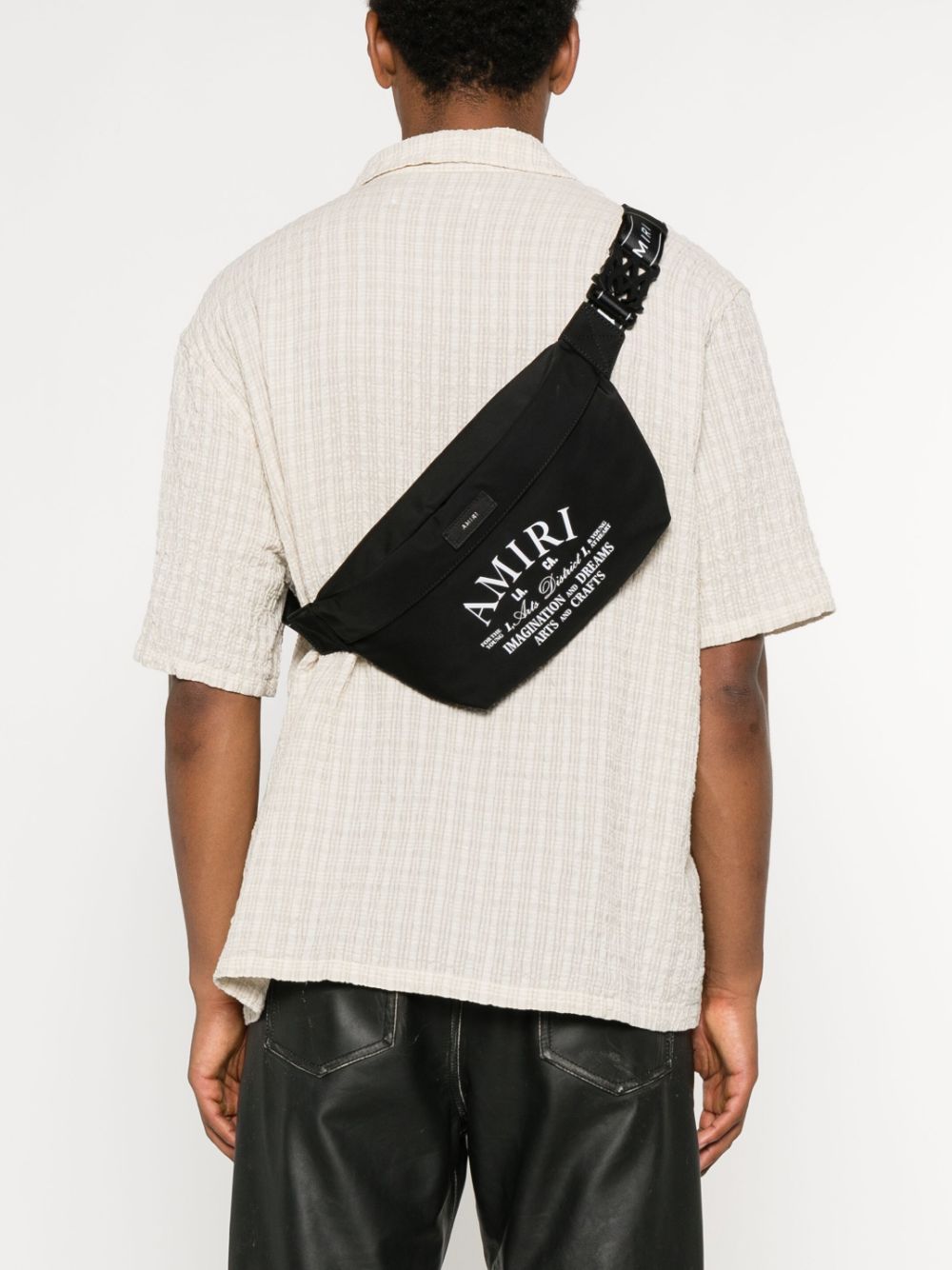 AMIRI Arts District belt bag - Zwart