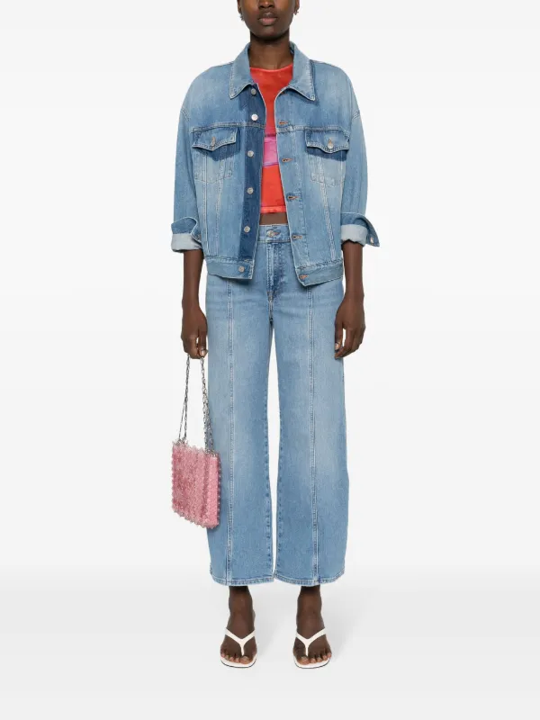 FRAME wide-leg Jeans | Blue | FARFETCH