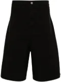 Andrea Ya'aqov wide-leg bermuda shorts - Black