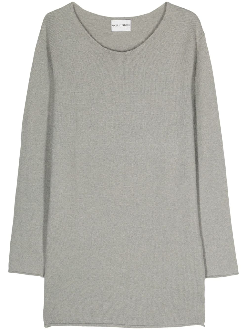 Won Hundred Long-sleeve Jumper In Gray