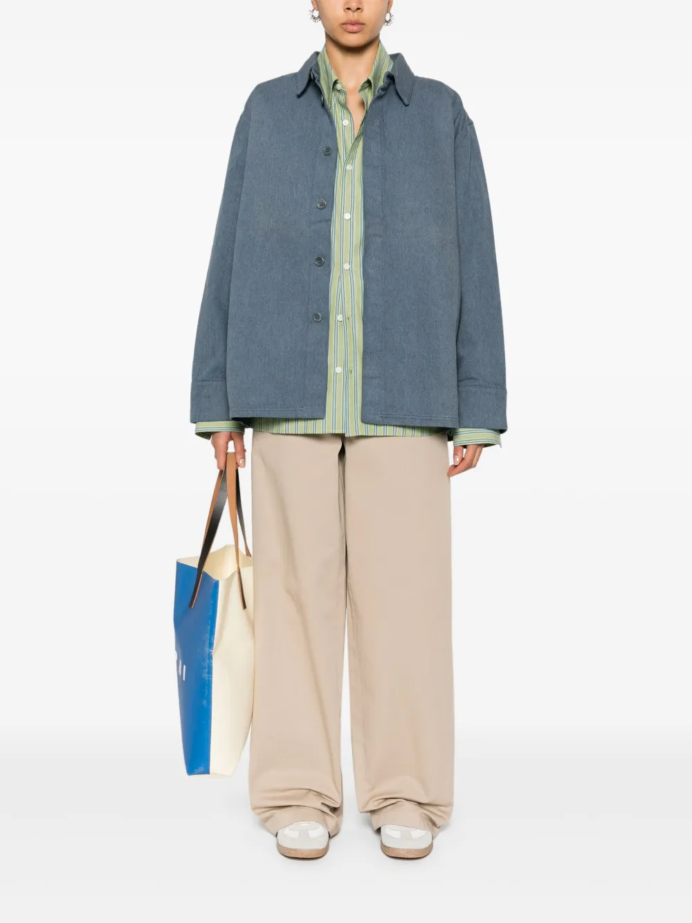  Baserange Indre Denim Jacket - Blue 