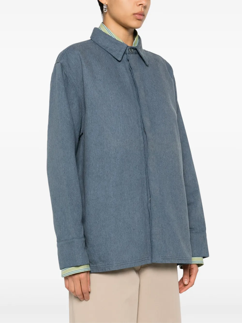 BASERANGE × Amelie Pichard / Iter Jacket Baserange SSENSE Exclusive Gray Iter Jacket | Smart Closet