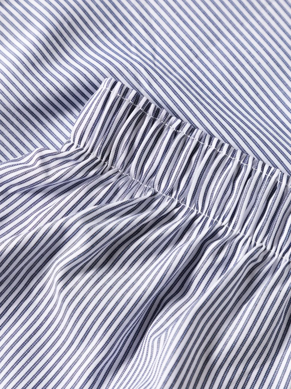 Sunspel Boxershorts met krijtstreep Blauw
