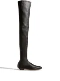 KHAITE Apollo leather boots - Black
