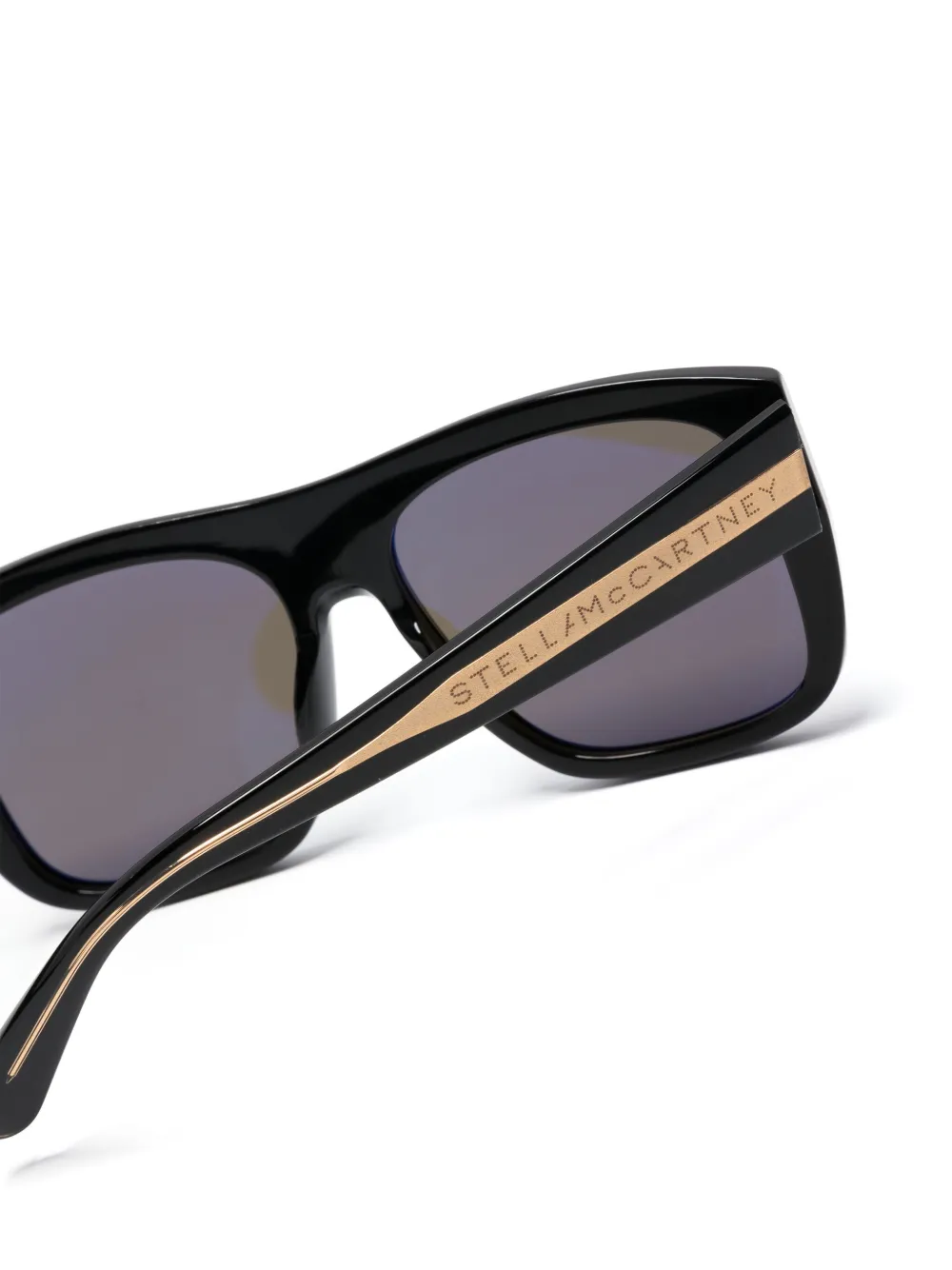 Stella McCartney Eyewear SC40076I zonnebril met vierkant montuur Zwart