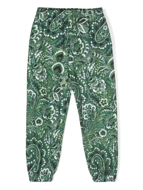 ETRO KIDS floral-print track pants