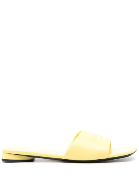 Balenciaga Duty Free leather sandals Women