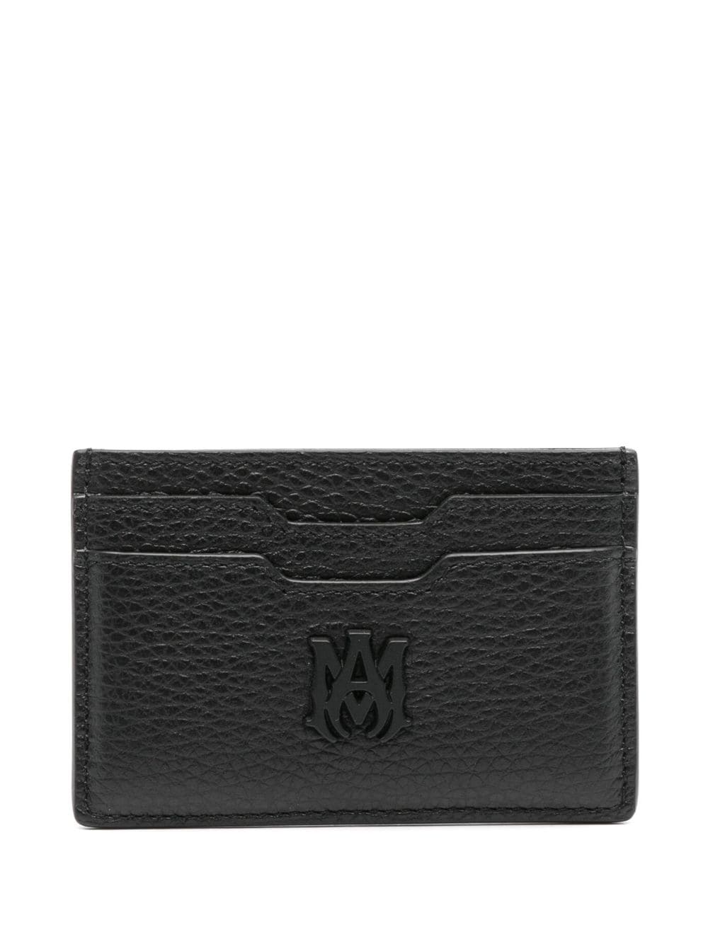 AMIRI MA-plaque cardholder - Nero