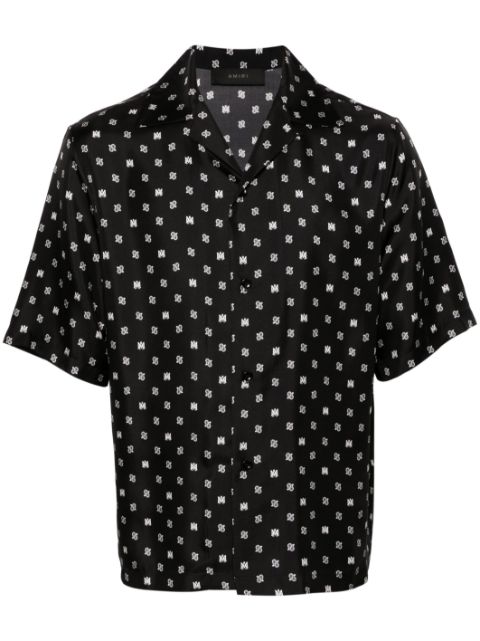 AMIRI camisa de seda con varios estampados