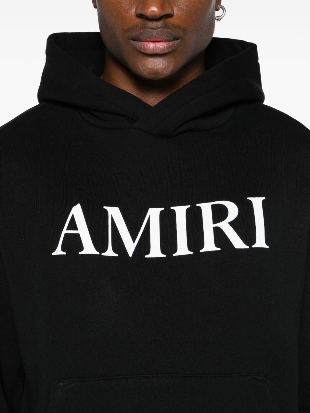 AMIRI Hoodie met logo Zwart