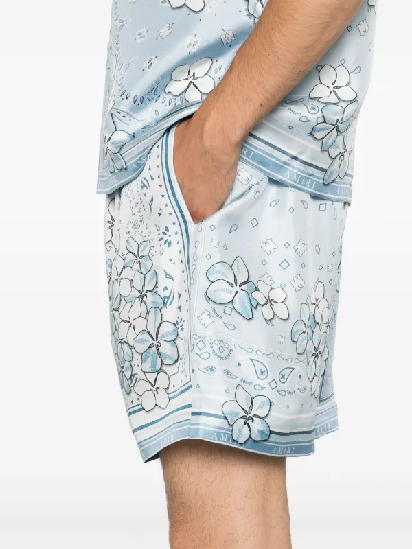 Ｌサイズ　FLOWER AMIRI BERMUDA CROCKERY Flower Amiri Bermuda Shorts | The Webster