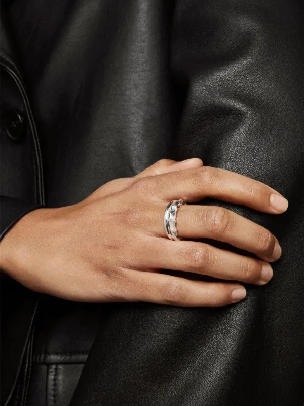 All Blues オールブルース snake ring All Blues Snake リング | シルバートーン | FARFETCH JP