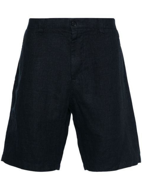 NN07 Crown 1196 mid-rise linen shorts