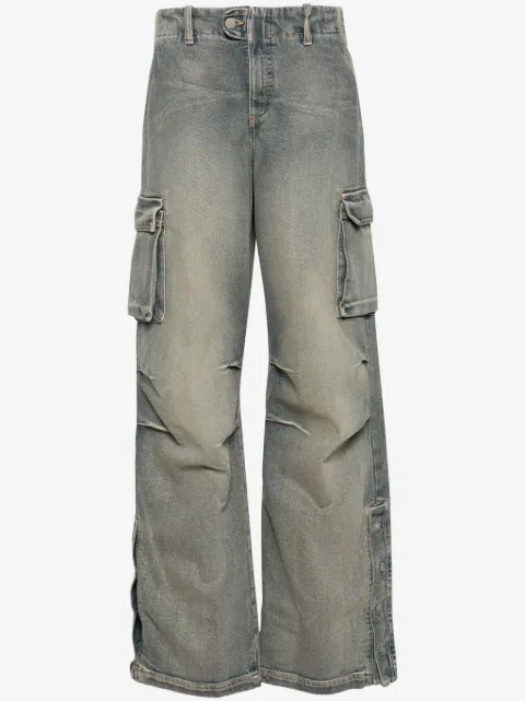 Andrea Ya'aqov mid-rise wide-leg jeans