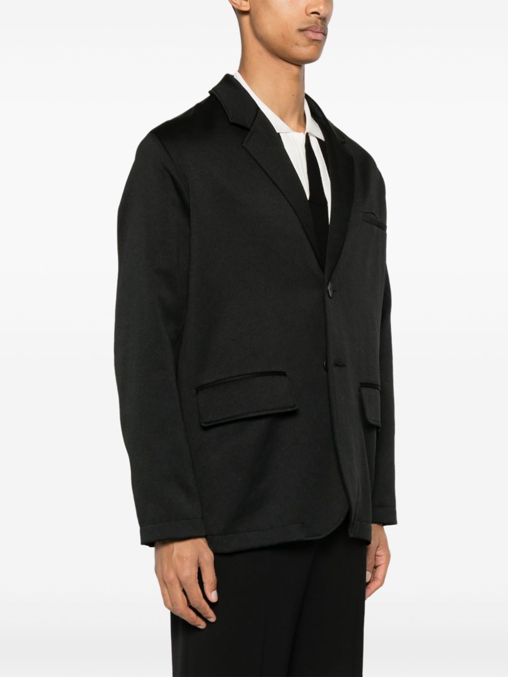 Shop Soulland Gabe Single-breasted Blazer In Schwarz