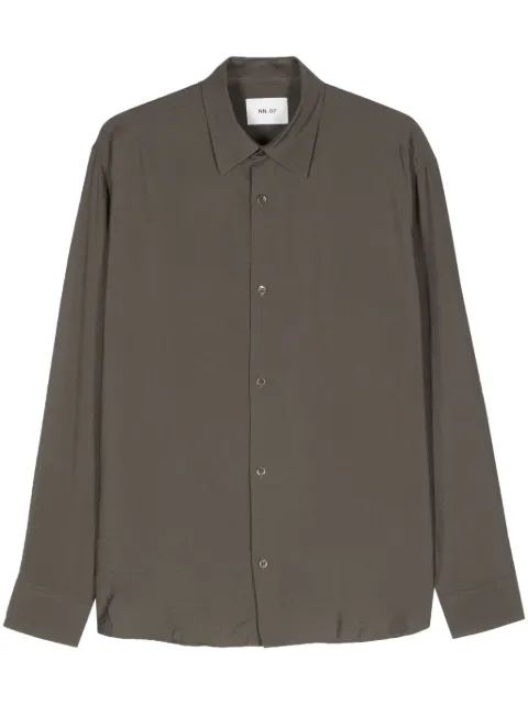 NN07 Freddy classic-collar shirt