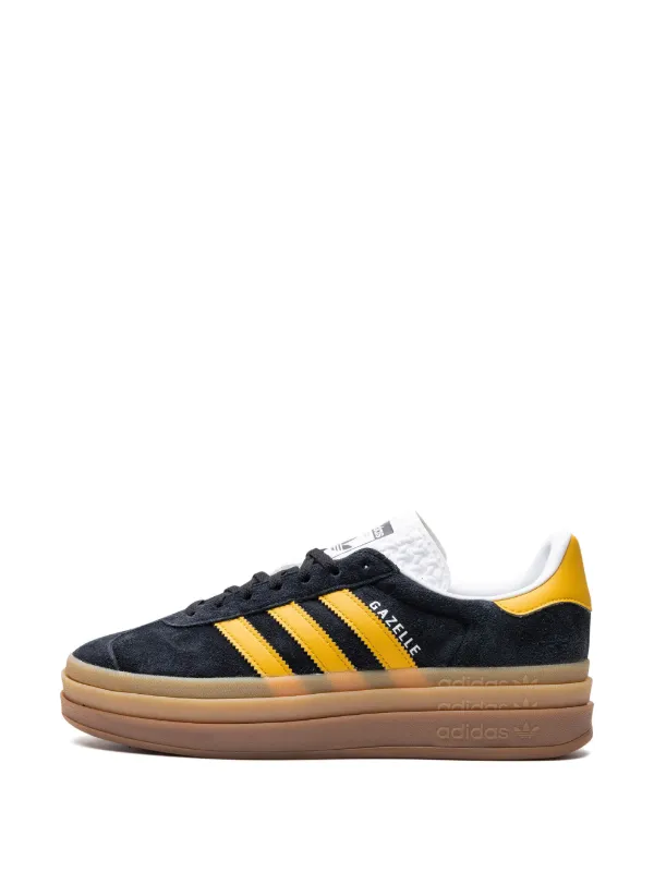 Adidas Gazelle Bold Suede Sneakers Black FARFETCH IN