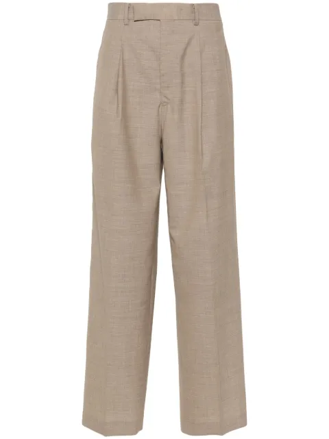 Auralee pantalones de vestir rectos