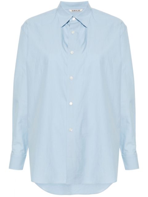 Auralee poplin cotton shirt