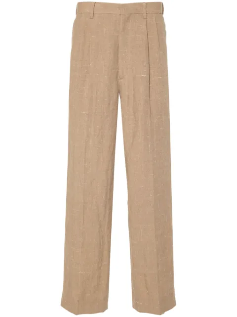 Auralee pantalones con pinzas