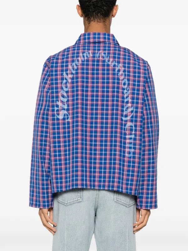 Stockholm Surfboard Club Club チェック シャツ | ブルー