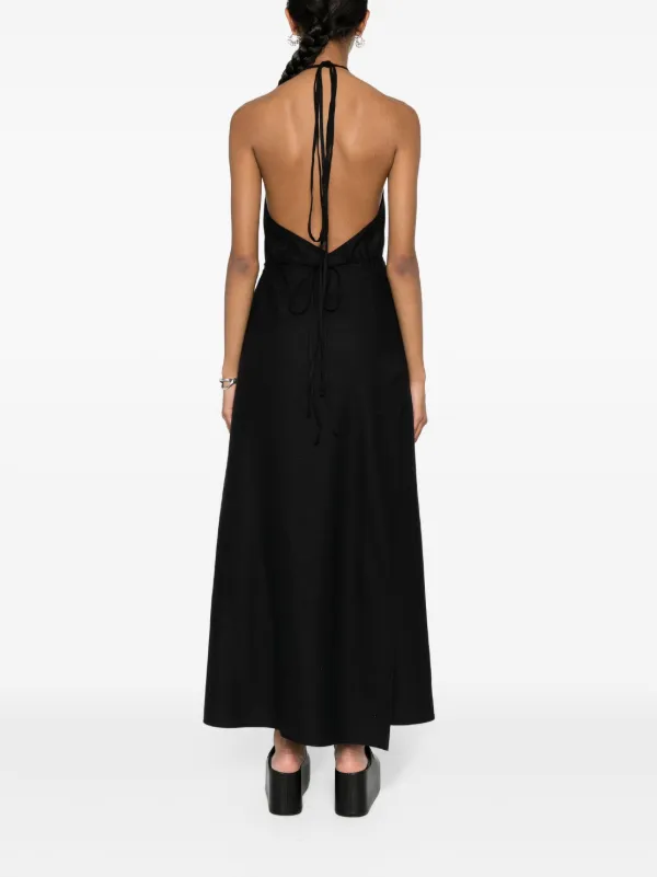 baserange silk dress Baserange Wild Silk View Dress, UNDYED / XS