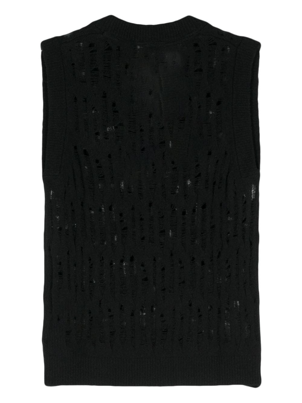 Shop Eytys Yves Vest In Black