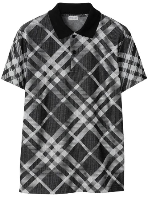 Burberry Vintage Check cotton polo shirt Men